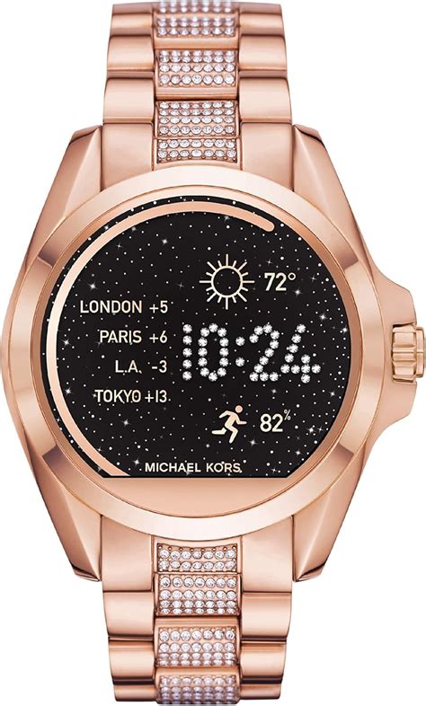 michael kors women's smart watches|michael kors digital watch women.